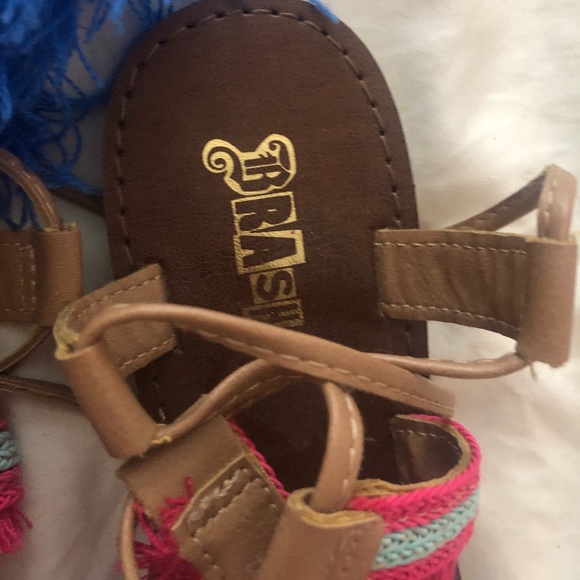 Brash Women's Rio Leg Wrap Flat Sandal - Brand New - Picture 5 of 7